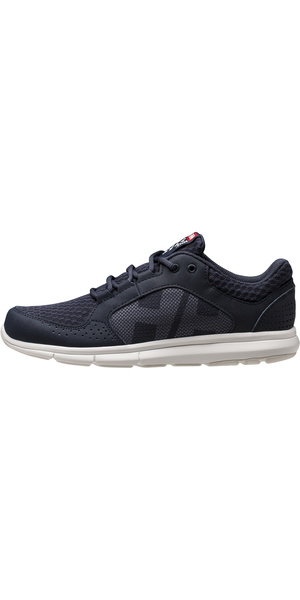 2026 Helly Hansen Womens Ahiga V4 Hydropower Sneakers 11583 - Navy / Off White